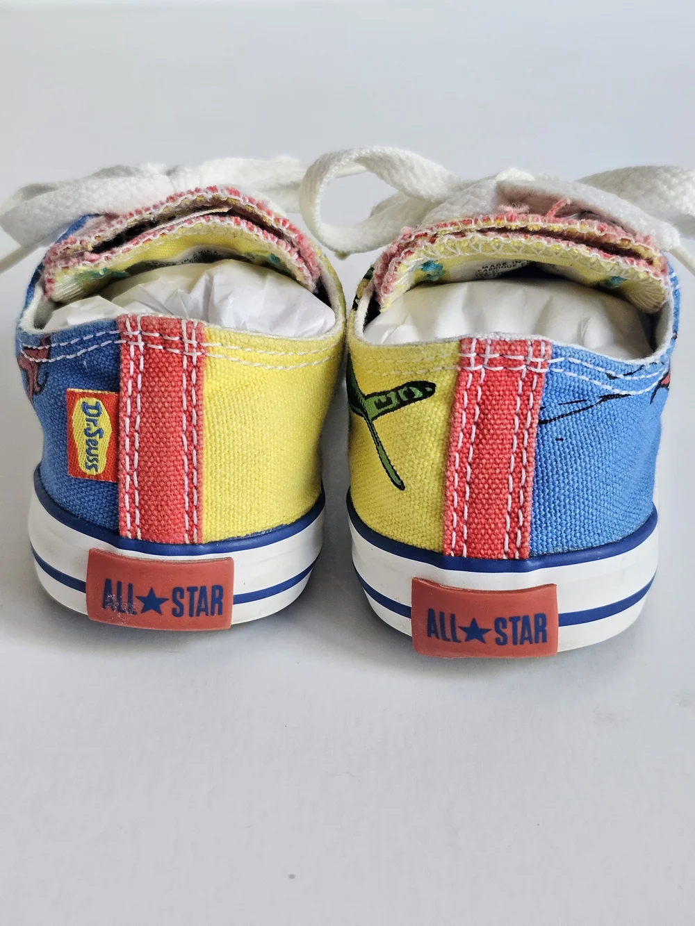 Dr. Seuss Converse One Fish Two Fish Sneakers